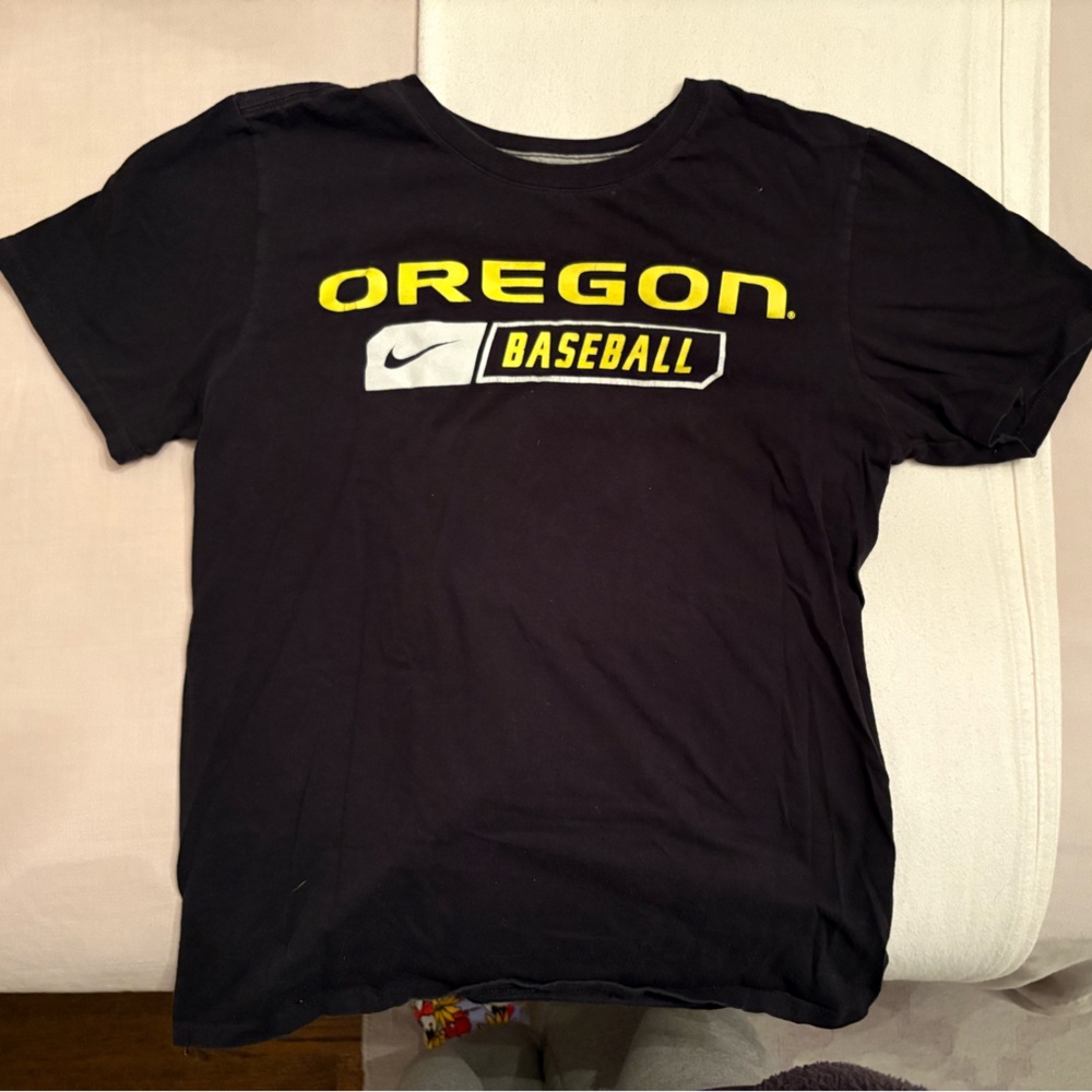 nike oregon ducks baseball tshirt